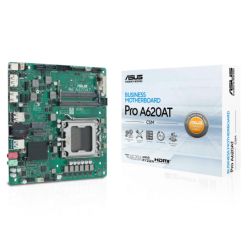 Asus PRO A620AT-CSM - Corporate Stable Model, AMD A620A, AM5, Thin Mini ITX, 2 DDR5, HDMI, DP, LVDS, 19v DC in, 1x M.2 Asus PRO A620AT-CSM - Corporate Stable Model, AMD A620A, AM5, Thin Mini ITX, 2 DDR5, HDMI, DP, LVDS, 19v DC in, 1x M.2